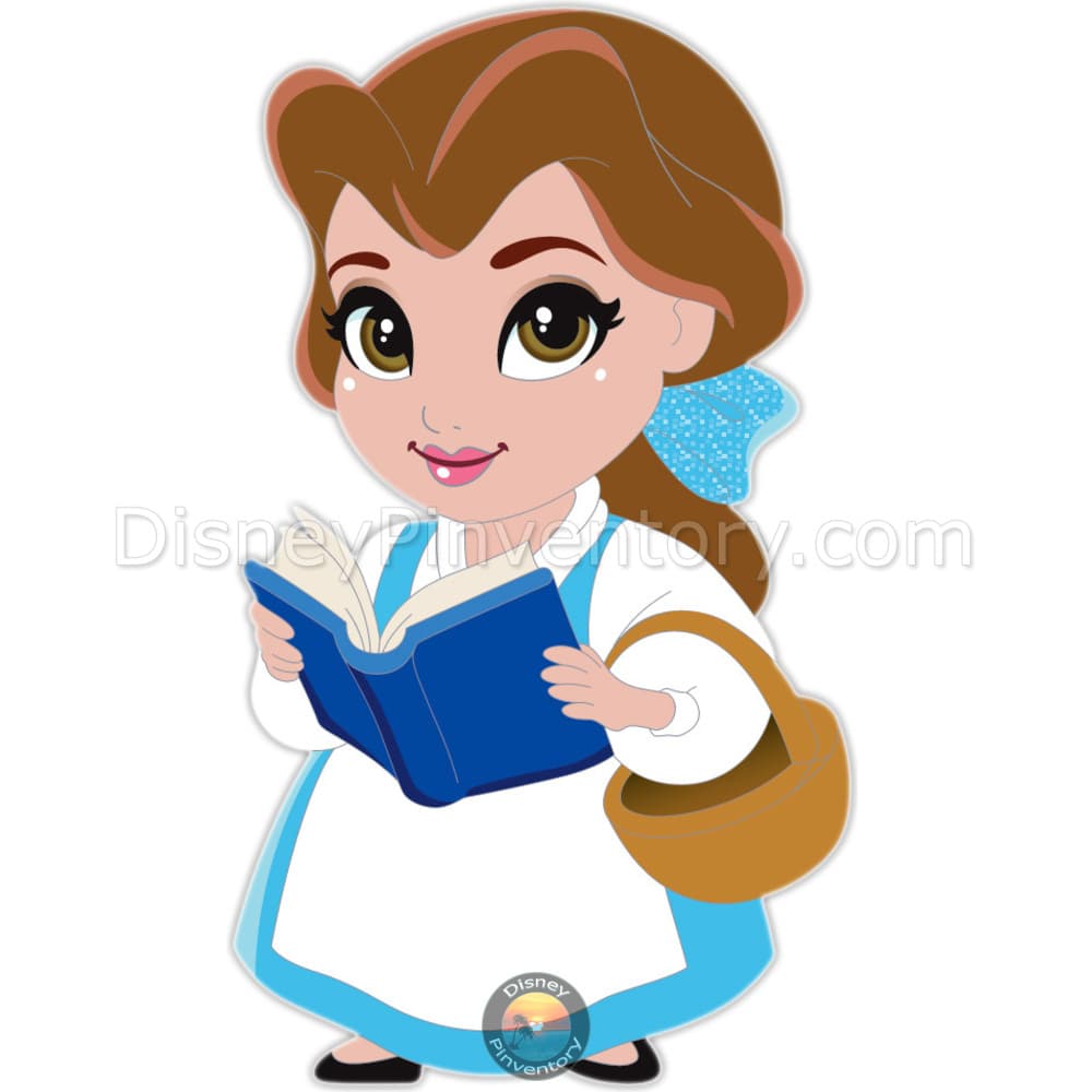 Chibi Heroines: Belle Pin - Destination D23 2025 - WDI - Pin 46375