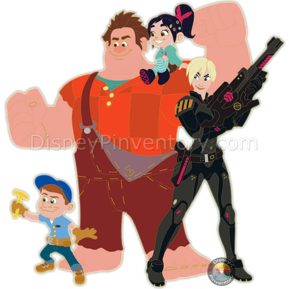 Disney Squad Goals: Wreck-It Ralph Pin - Destination D23 2025 - WDI - Pin 46381