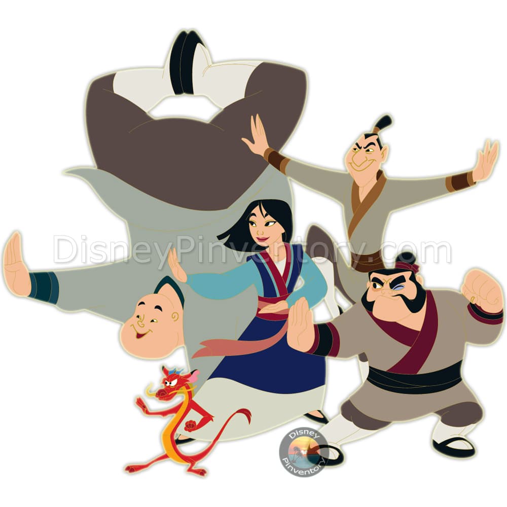 Disney Squad Goals: Mulan Pin - Destination D23 2025 - WDI - Pin 46385