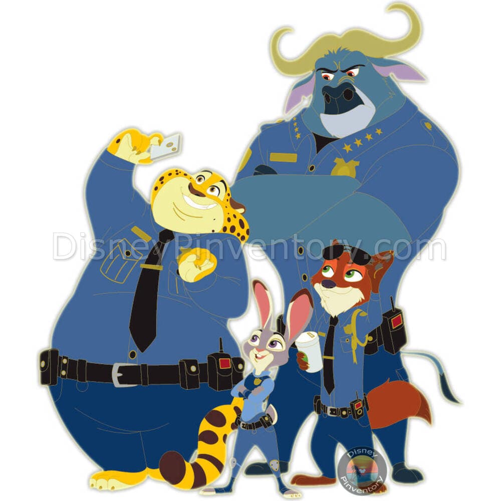 Disney Squad Goals: Zootopia Pin - Destination D23 2025 - WDI - Pin 46389