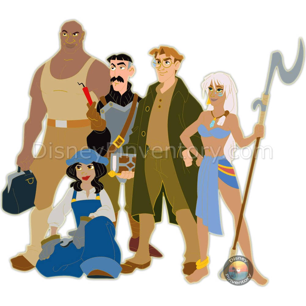 Disney Squad Goals: Atlantis The Lost Empire Pin - Destination D23 2025 - WDI - Pin 46390