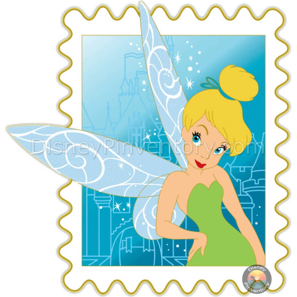 Disney Park Stamps: Tinker Bell Pin - Destination D23 2025 - WDI - Pin 46410
