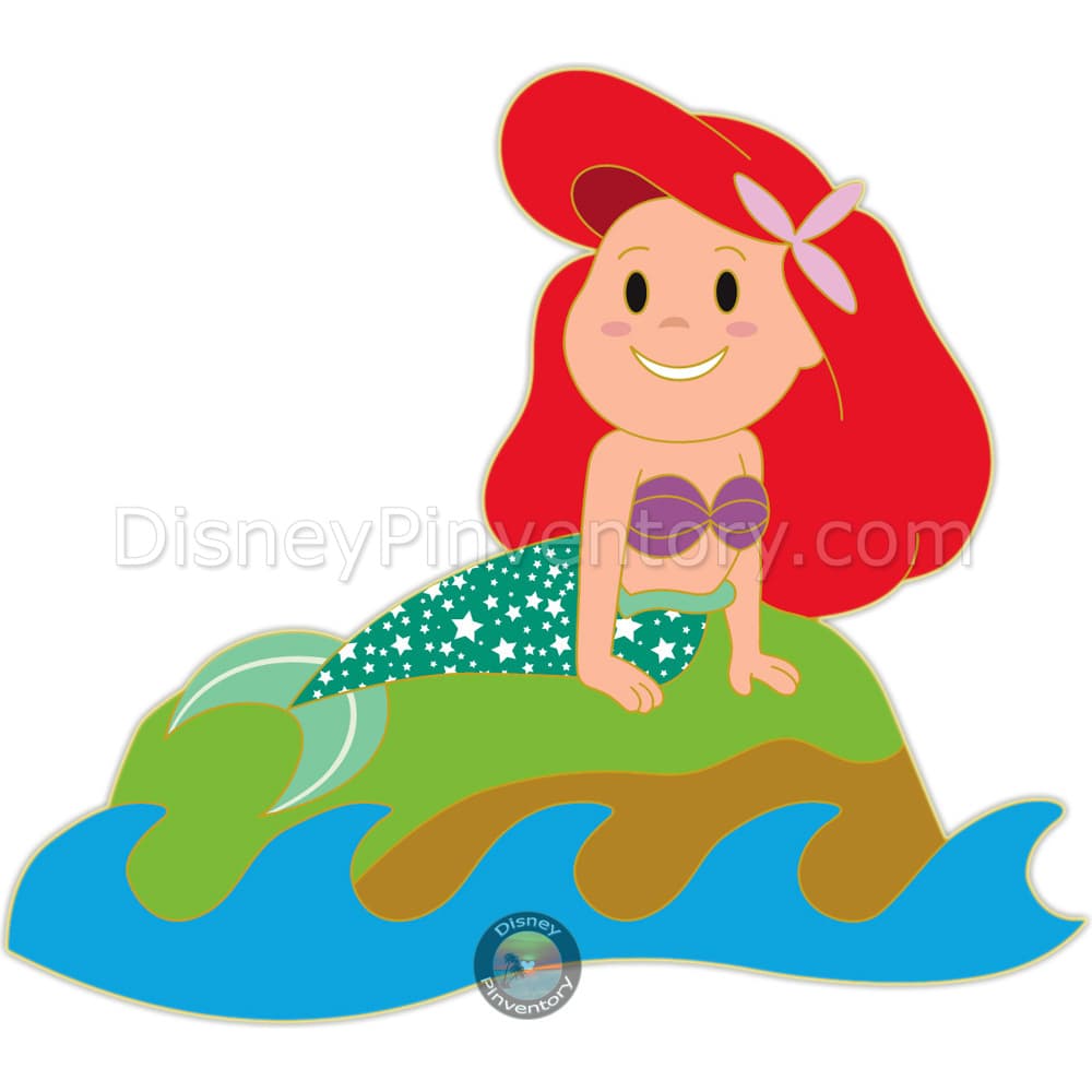Disney Destinations Mystery Pin Set - Ariel - Destination D23 2025 - WDI - Pin 46420