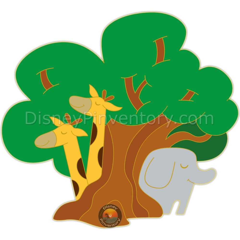 Disney Destinations Mystery Pin Set - Tree of Life - Destination D23 2025 - WDI - Pin 46434