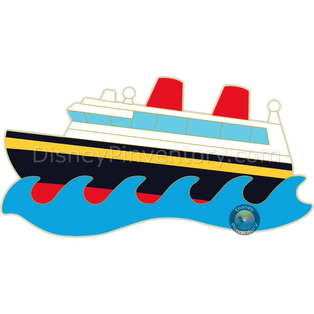 Disney Destinations Mystery Pin Set - Disney Cruise Line Ship - Destination D23 2025 - WDI - Pin 46437