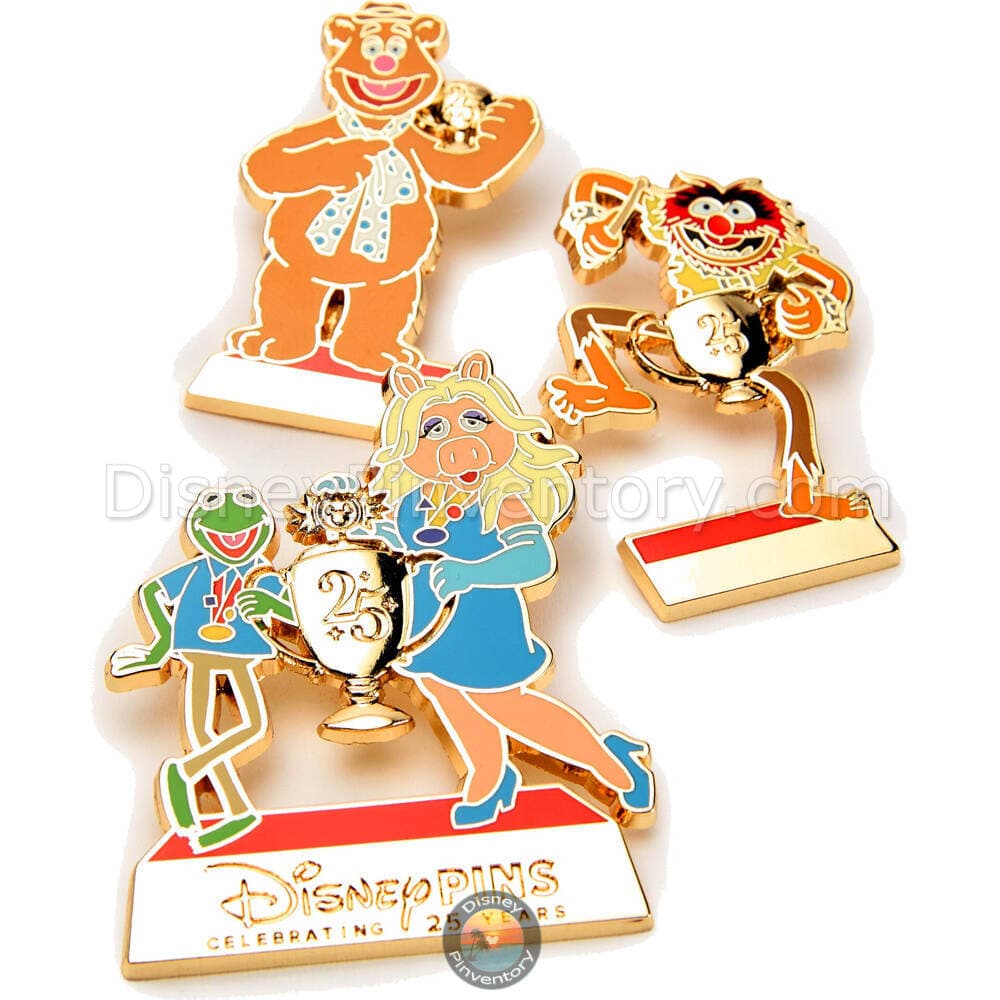 The Muppets Celebrating Disney Pins 25th Anniversary Pin Set 3 - Pin 46456
