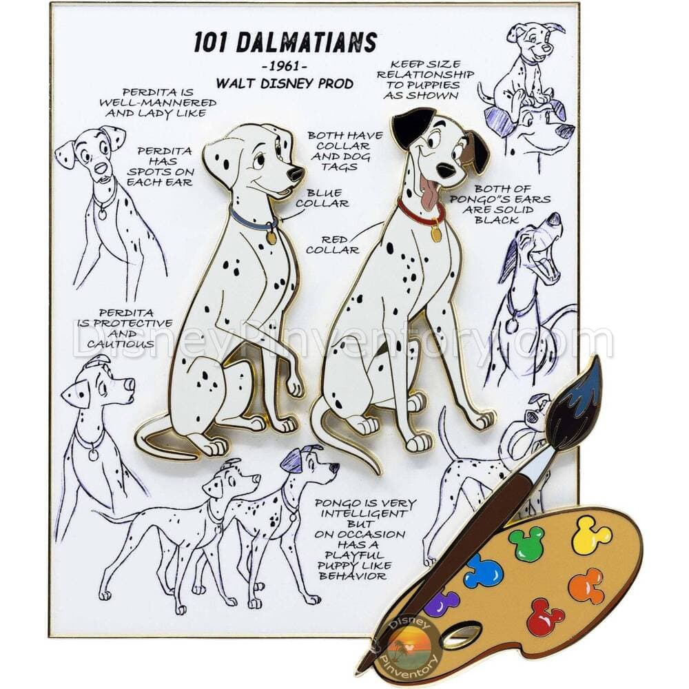 Disney Ink and Paint - 101 Dalmatians Pin - PALM Exclusive - Pin 46473