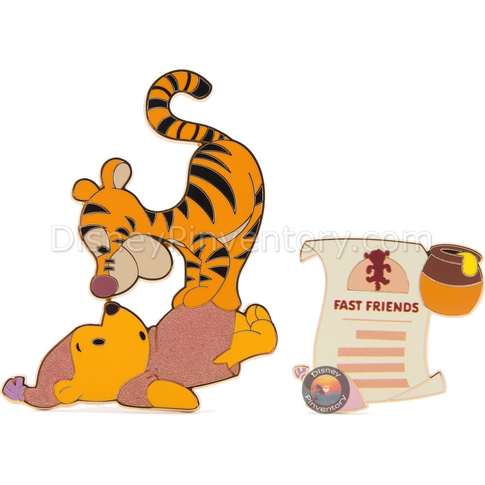 Winnie the Pooh and Tigger Pin Set, Hundred Acre Wood Series - September - Pin 46489