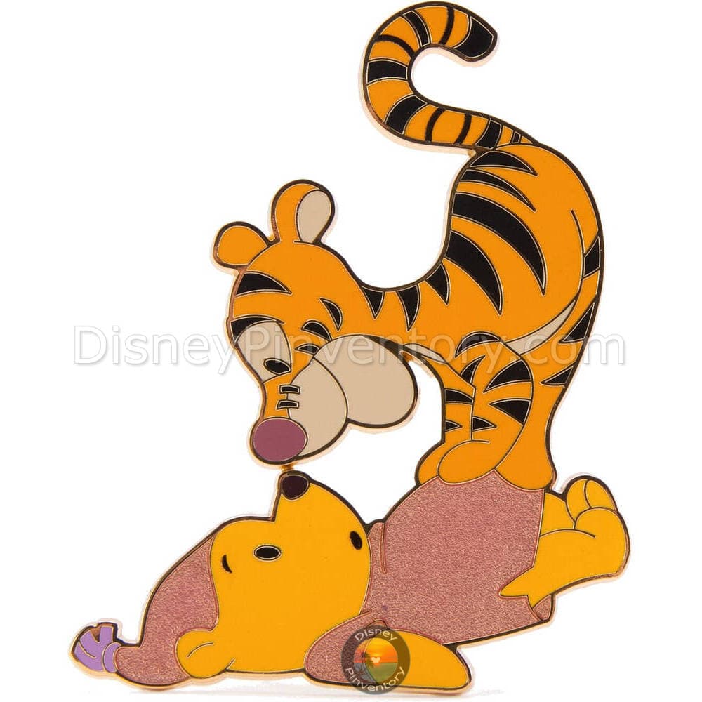 Winnie the Pooh and Tigger Pin Set, Hundred Acre Wood Series - September - Pooh & Tigger Only - Pin 46490