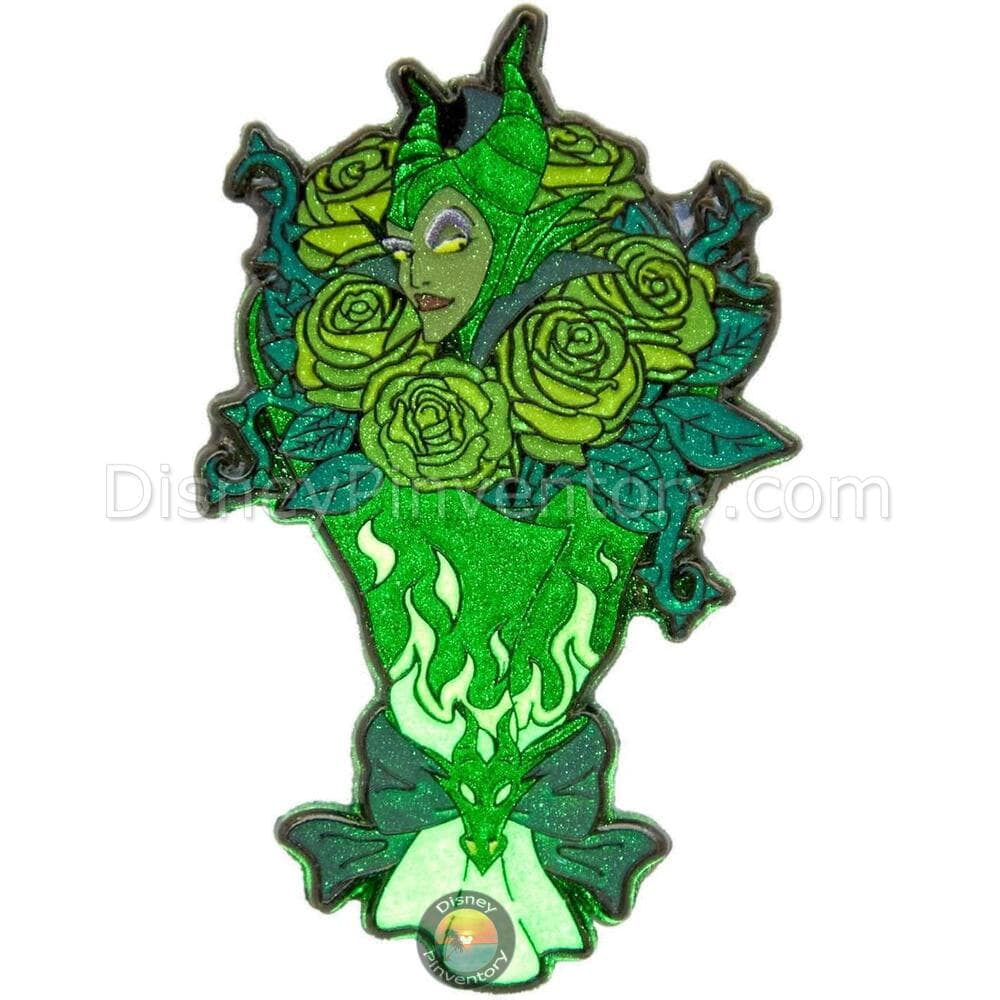 Loungefly Disney Villains Character Bouquet Blind Box Pin Set - Maleficent Chaser - Pin 46501