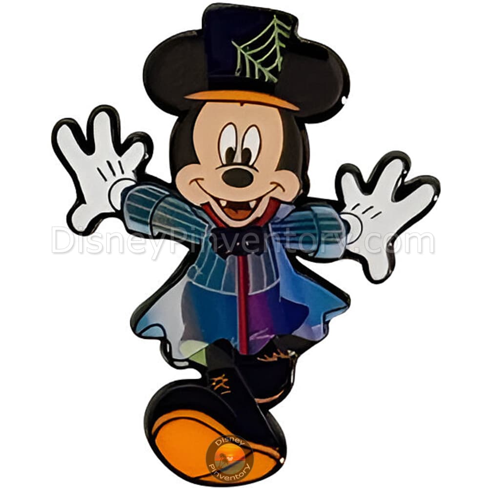 2025 "Halloween Party" Mickey & Minnie Mouse Pin Set - Mickey Only - Pin 46509