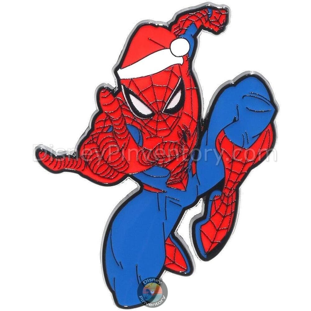 Marvel Spider-Man Santa Hat Pin - Pin 46529