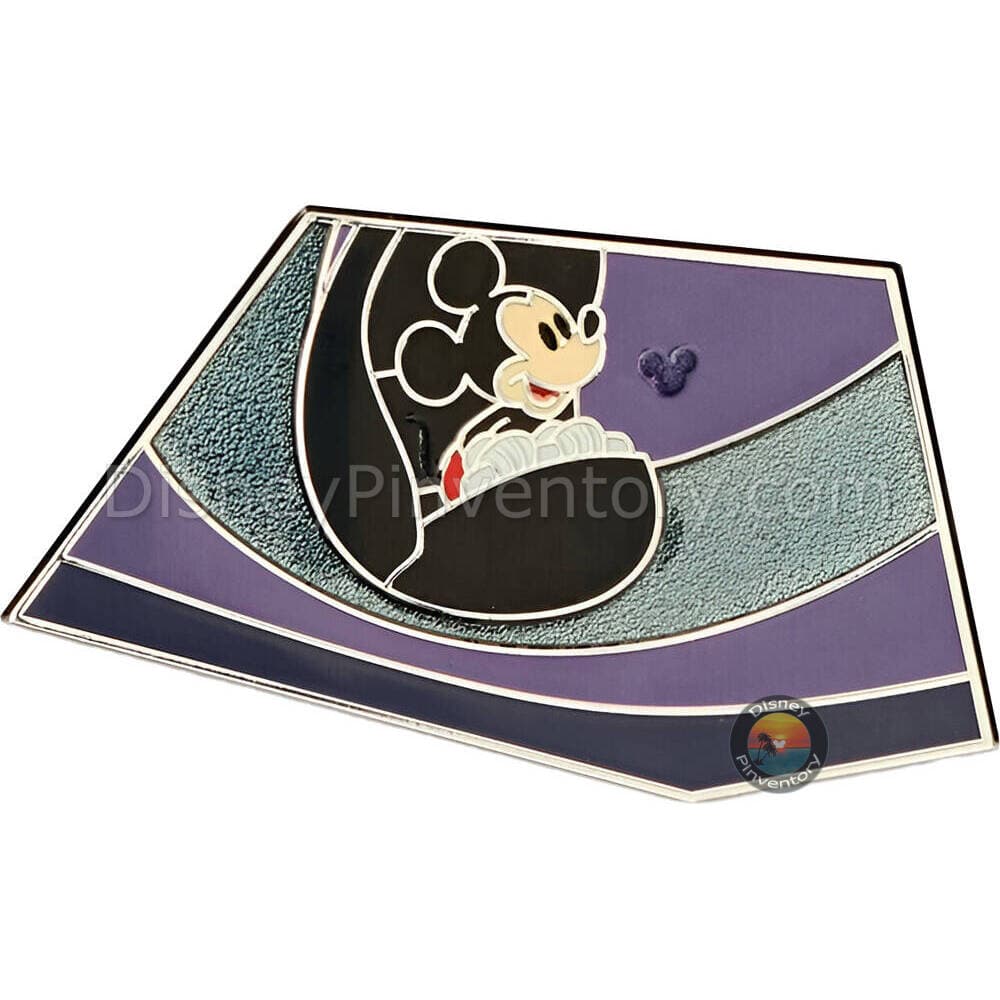 WDW Haunted Mansion Attraction Map Puzzles Mystery Pin Set - Mickey Mouse - Pin 46612