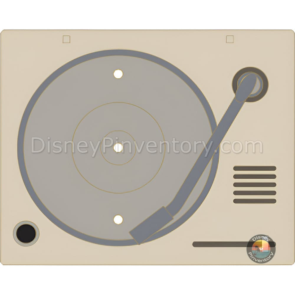 Vinyl Series Starter Set The Aristocats & Beauty and the Beast Pin Set - Record Player - Destination D23 2025 - DSSH - Pin 46622