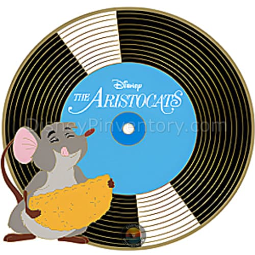 Vinyl Series Starter Set The Aristocats & Beauty and the Beast - Roquefort - Destination D23 2025 - DSSH - Pin 46623