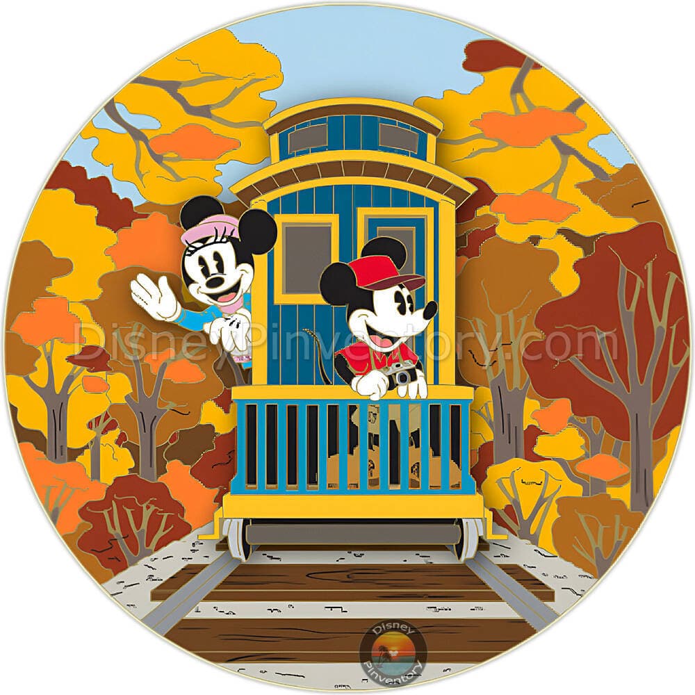 Cross Country Series - Mickey & Minnie Mouse - Destination D23 2025 - DSSH - Pin 46646
