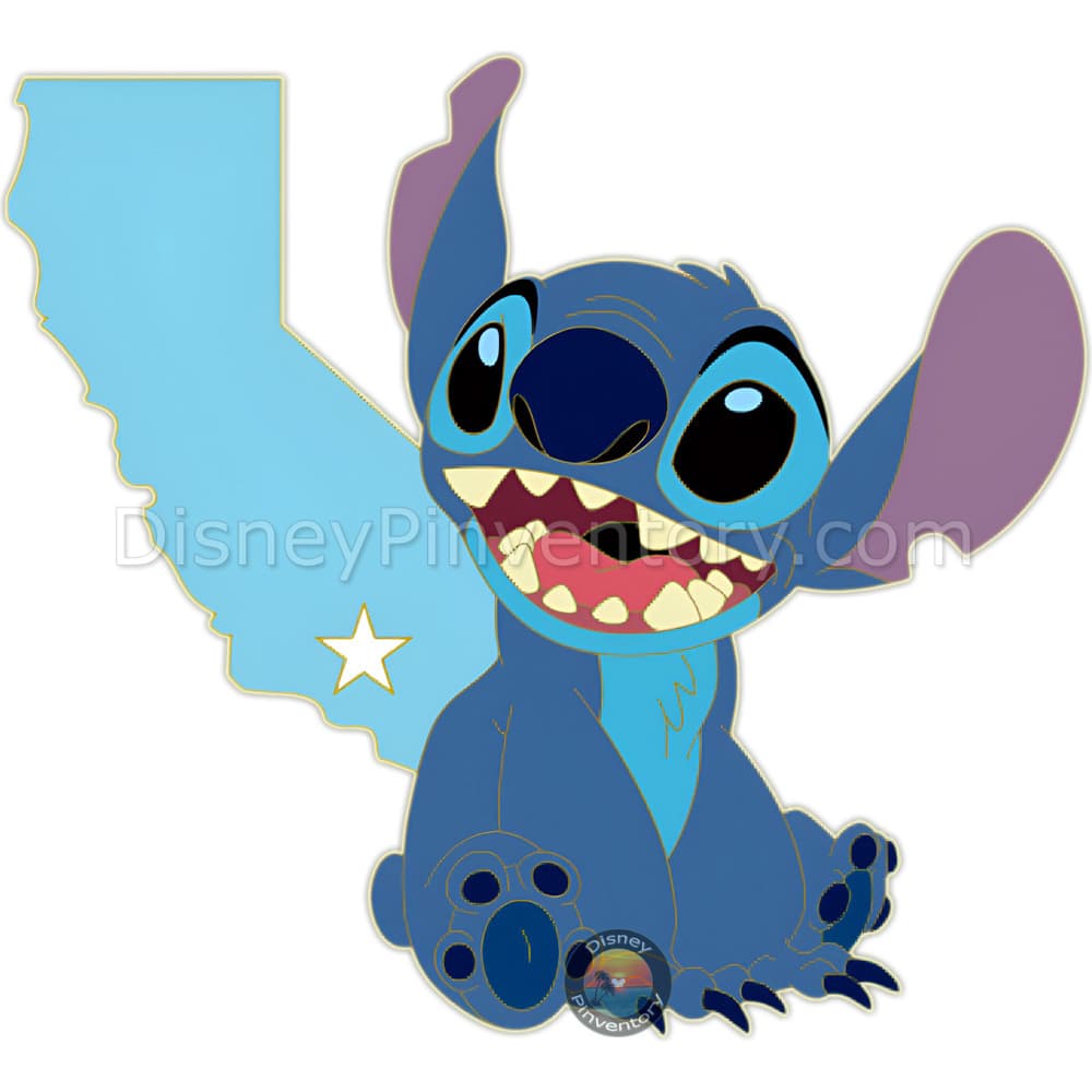 California Series - Stitch - Destination D23 2025 - DSSH - Pin 46648