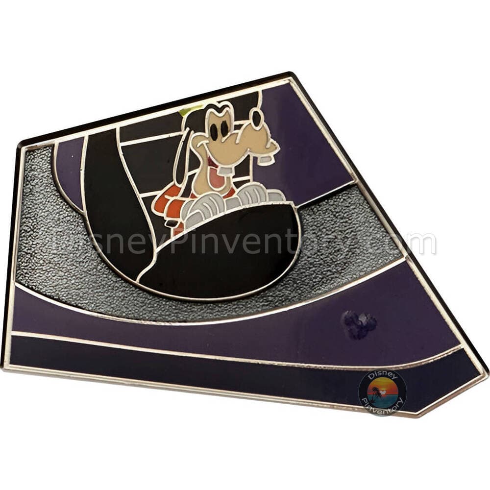 DLR Haunted Mansion Attraction Map Puzzles Mystery Pin Set - Goofy - Pin 46727