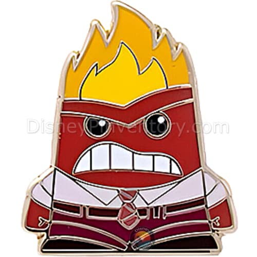 Disney Inside Out 2 Micro Mystery Pin Set - Anger - PALM Exclusive - Pin 46783