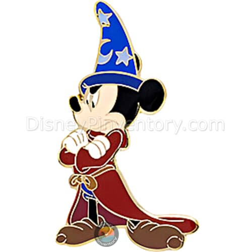 Disney Fantasia 85th Anniversary Mystery Pin Set - Sorcerer Mickey Arm Crossing - PALM Exclusive - Pin 46794