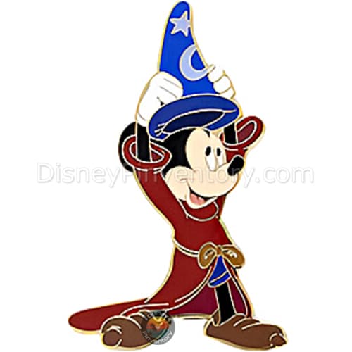 Disney Fantasia 85th Anniversary Mystery Pin Set - Sorcerer Mickey Holding Hat - PALM Exclusive - Pin 46795