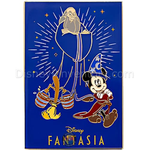 Disney Fantasia 85th Anniversary Mystery Pin Set - Sorcerer Mickey with Yen Sid Chaser - PALM Exclusive - Pin 46801