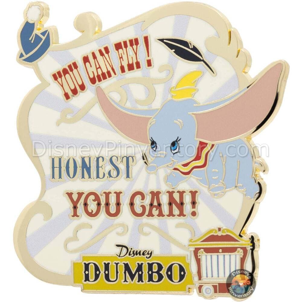 Disney Dumbo: You Can Fly! Pin - PALM Exclusive - Pin 46857