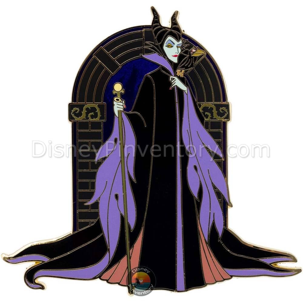 Disney Villains Sinister Passageways Jumbo Mystery Pin Set - Maleficent - PALM Exclusive - Pin 46901