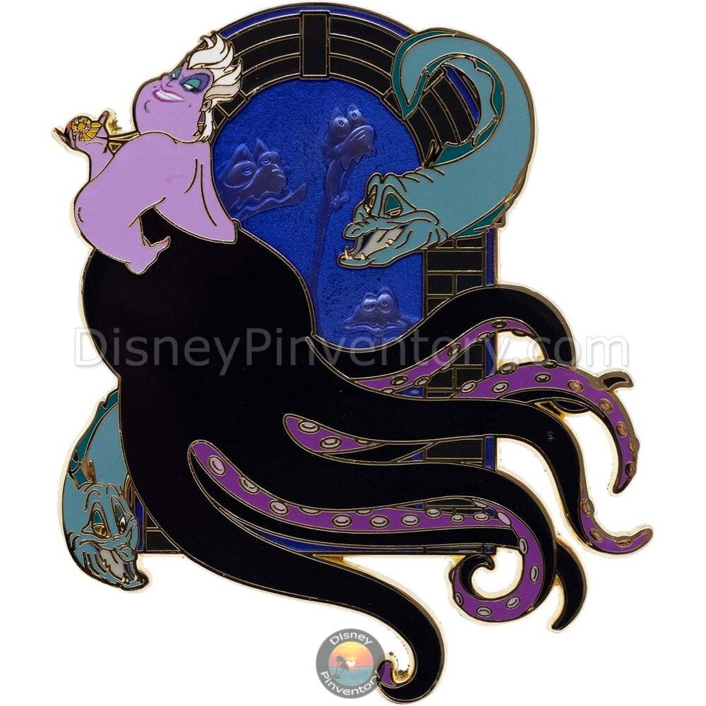 Disney Villains Sinister Passageways Jumbo Mystery Pin Set - Ursula - PALM Exclusive - Pin 46903