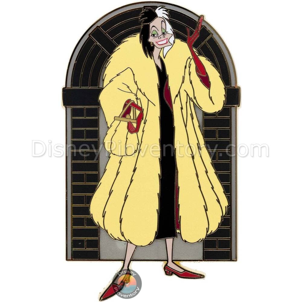 Disney Villains Sinister Passageways Jumbo Mystery Pin Set - Cruella de Vil - PALM Exclusive - Pin 46906