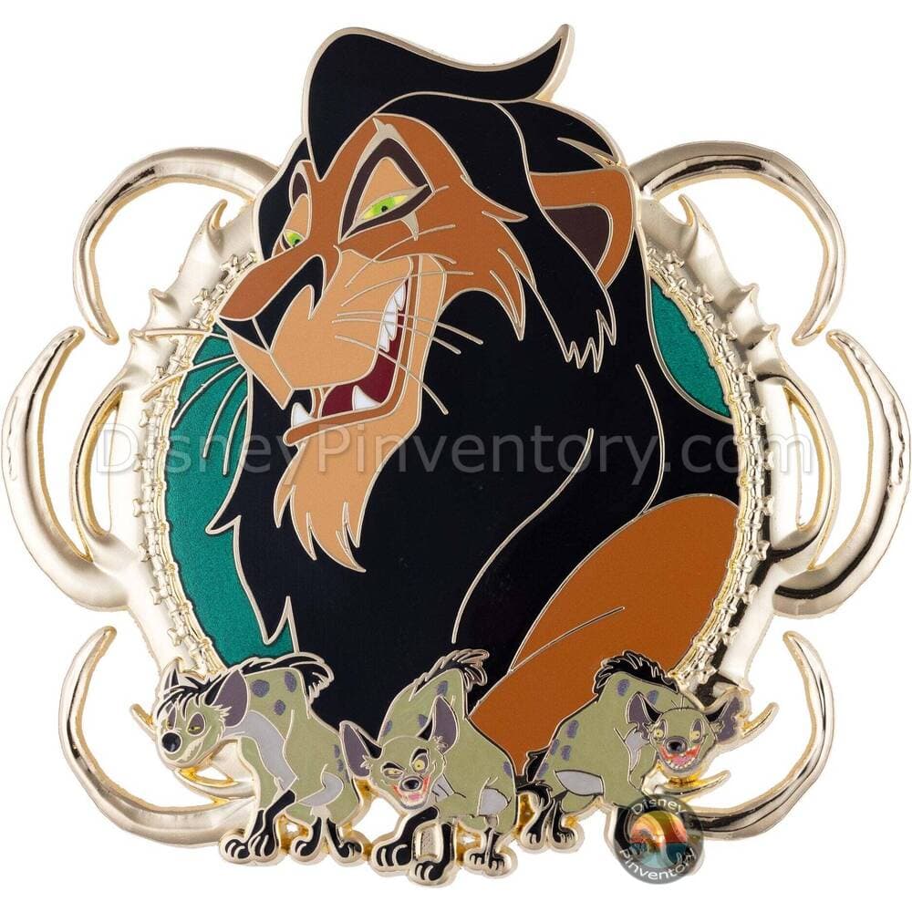 Disney Scar Elephant Graveyard Jumbo Pin - PALM Exclusive - Pin 46961