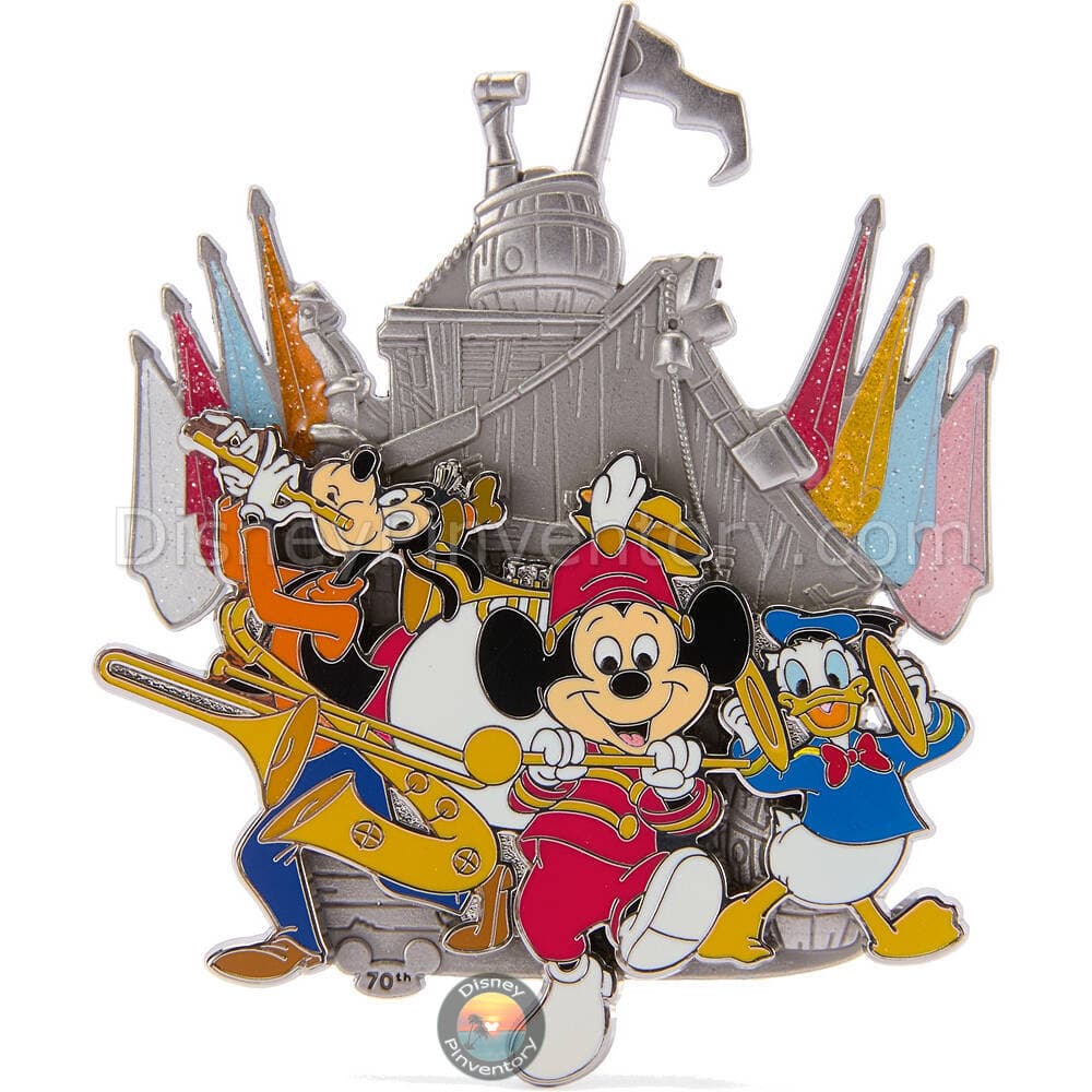 The Mickey Mouse Club 70th Anniversary Medium Jumbo Pin - Pin 46963