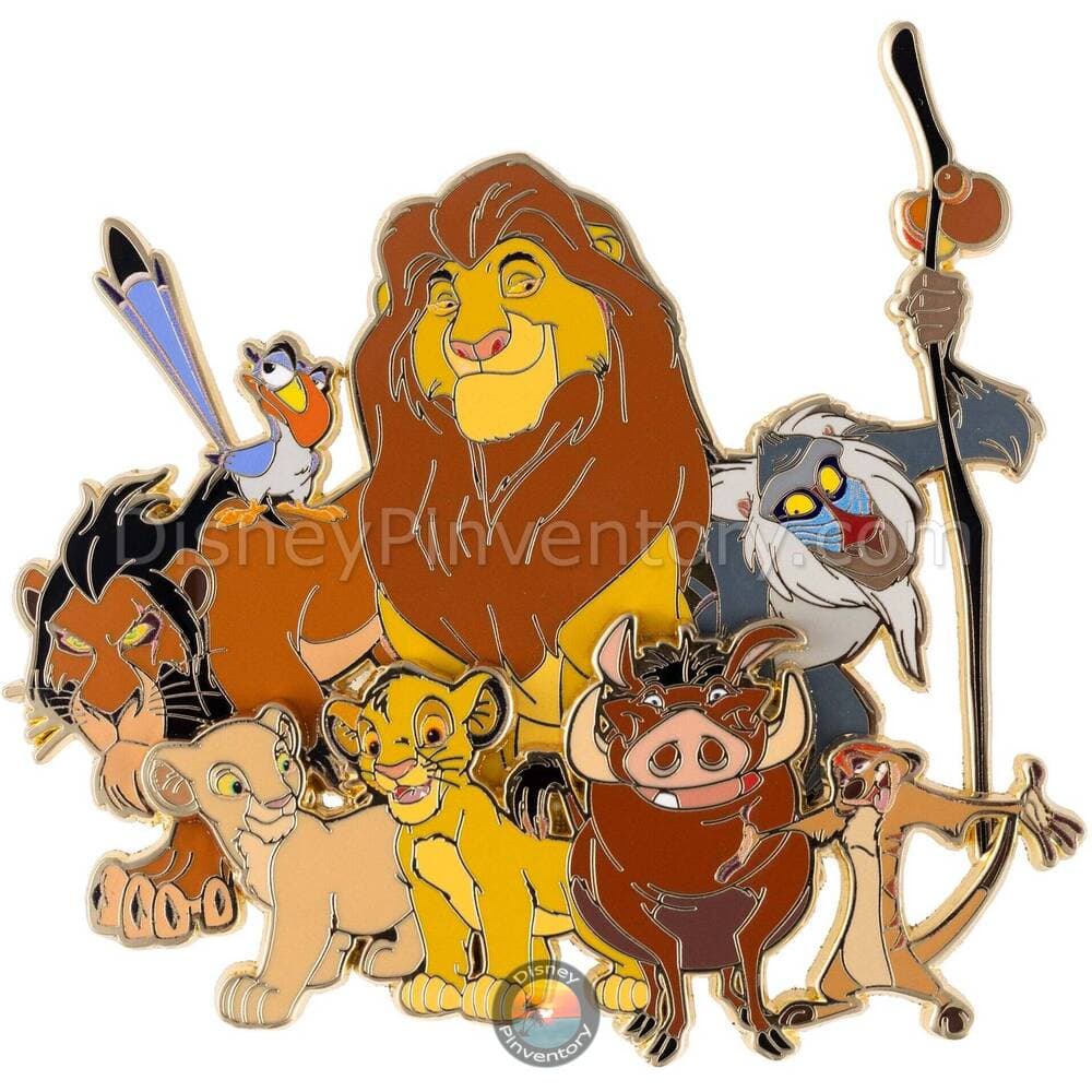 Disney The Lion King Cluster Pin - PALM Exclusive - Pin 46979