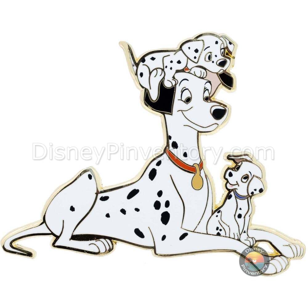 Disney 101 Dalmatians Pongo with Pups Pin - PALM Exclusive - Pin 46980