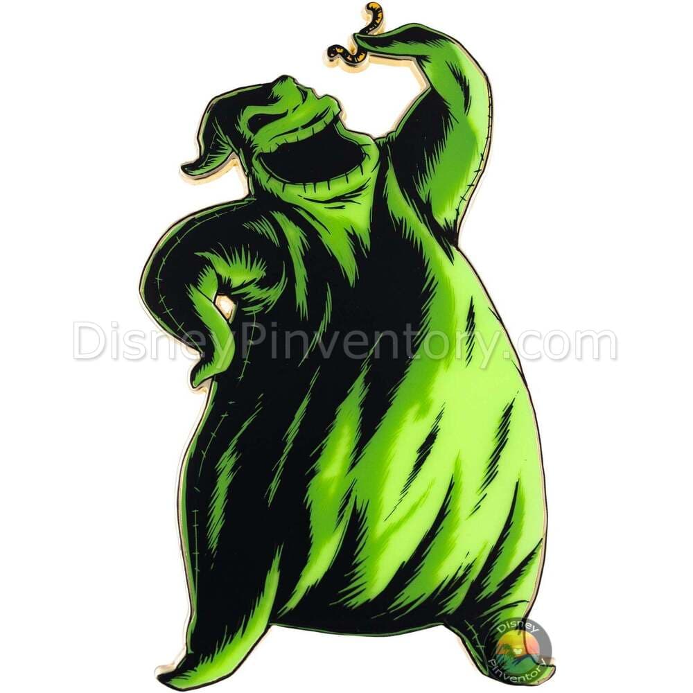 Nightmare Before Christmas Oogie Boogie Jumbo Pin - GLOW IN THE DARK - PALM Exclusive - Pin 46981