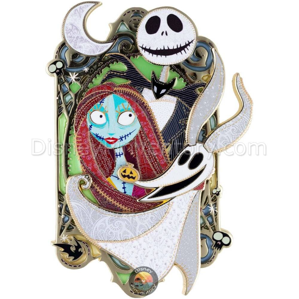 Nightmare Before Christmas Lace and Lament Stained Glass Pin. - PALM Exclusive - Pin 46982