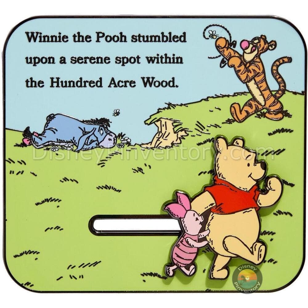 Loungefly Disney Winnie the Pooh Scene Sliding Pin - BoxLunch Exclusive - Pin 46984