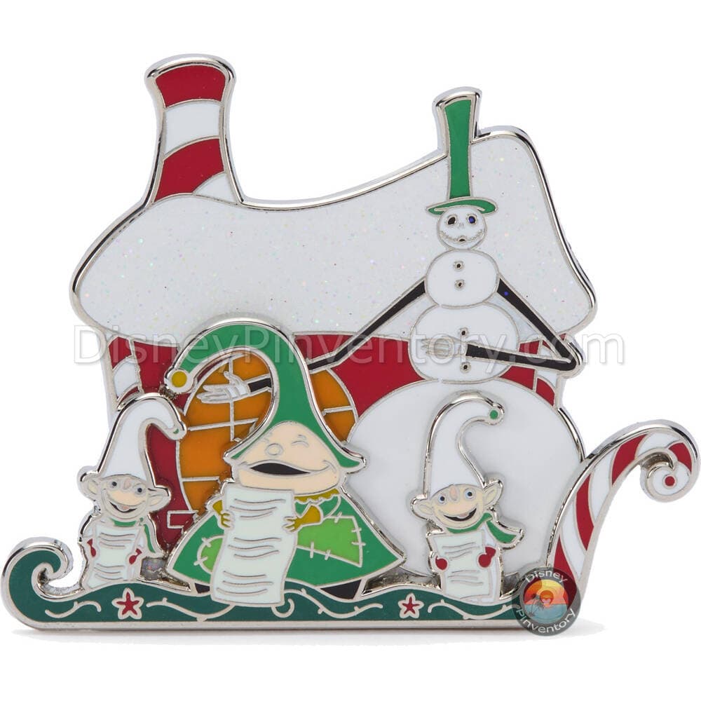 Jack Skellington Snowman Pin - Tim Burton's The Nightmare Before Christmas - Pin 47012