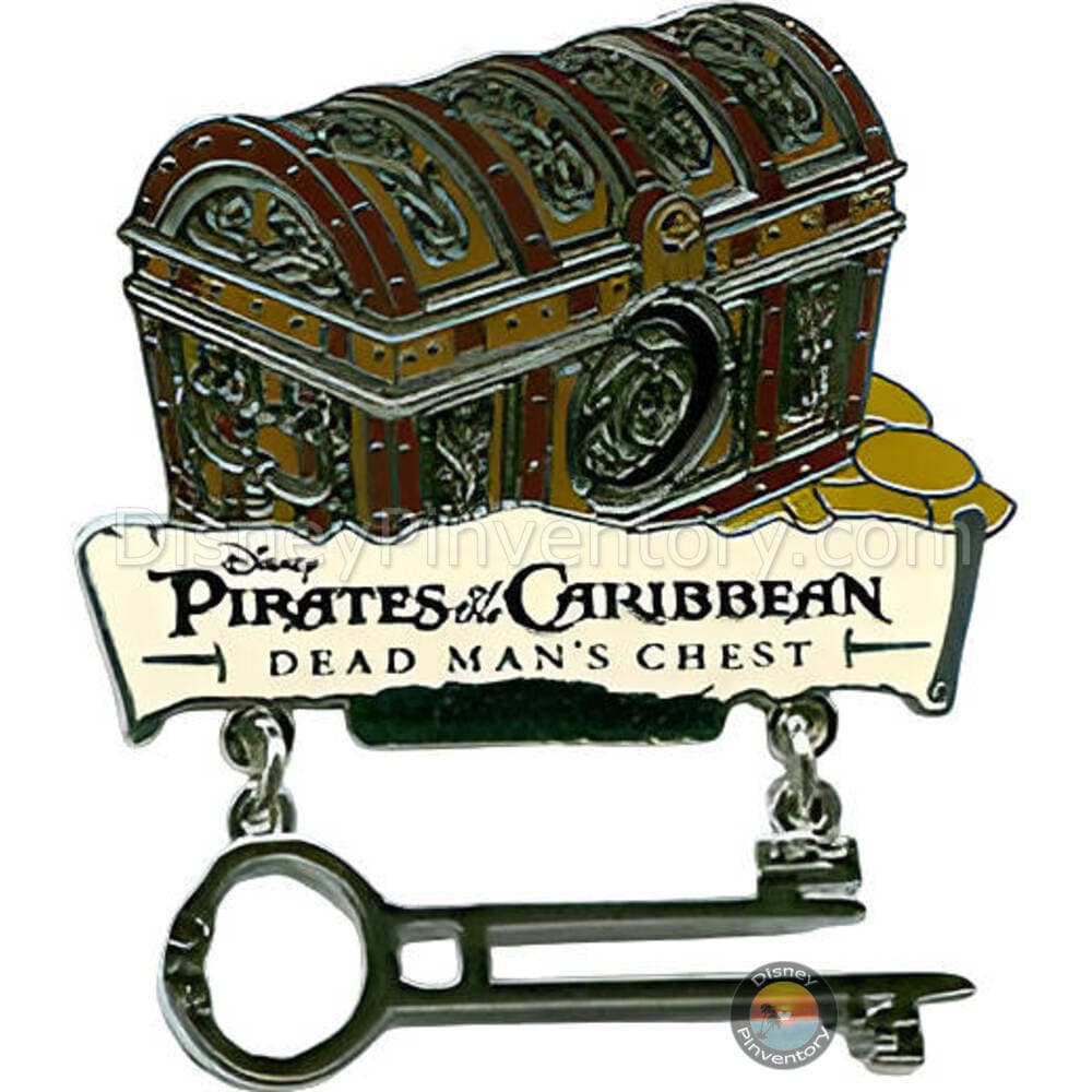 Disney's Pirates of the Caribbean: Dead Man's Chest - Countdown #2 - Treasure Chest - Pin 47077