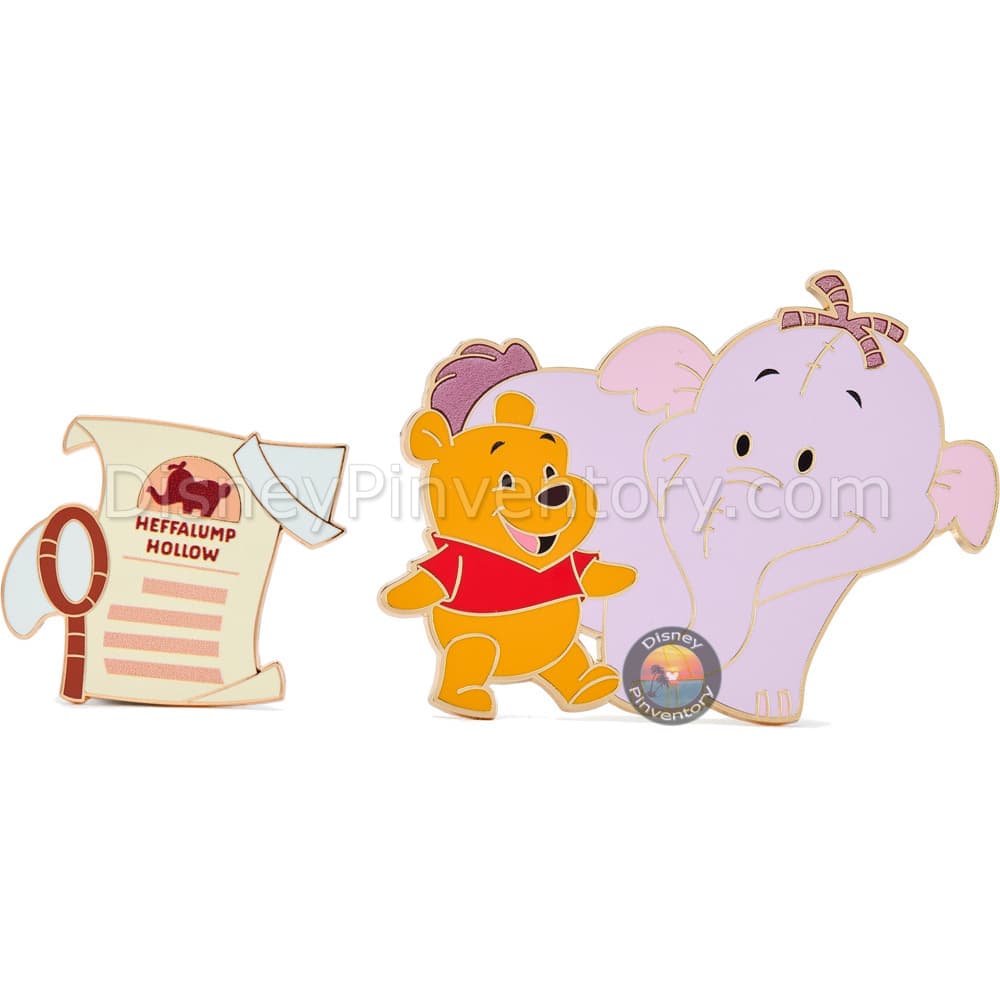 Winnie the Pooh and Lumpy Pin Set - Hundred Acre Wood Series - October - Pin 47110