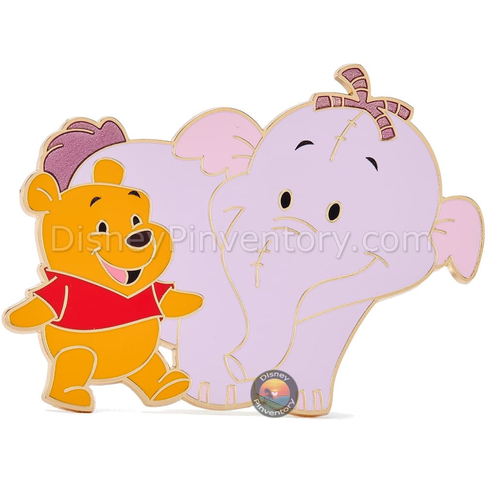 Winnie the Pooh and Lumpy Pin Set - Hundred Acre Wood Series - October - Pooh & Lumpy - Pin 47111