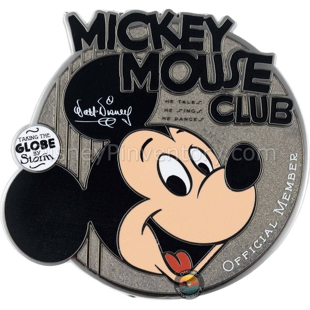 Disney Retro Mickey Mouse Clubhouse Official Member Pin - PALM Exclusive - Pin 47193