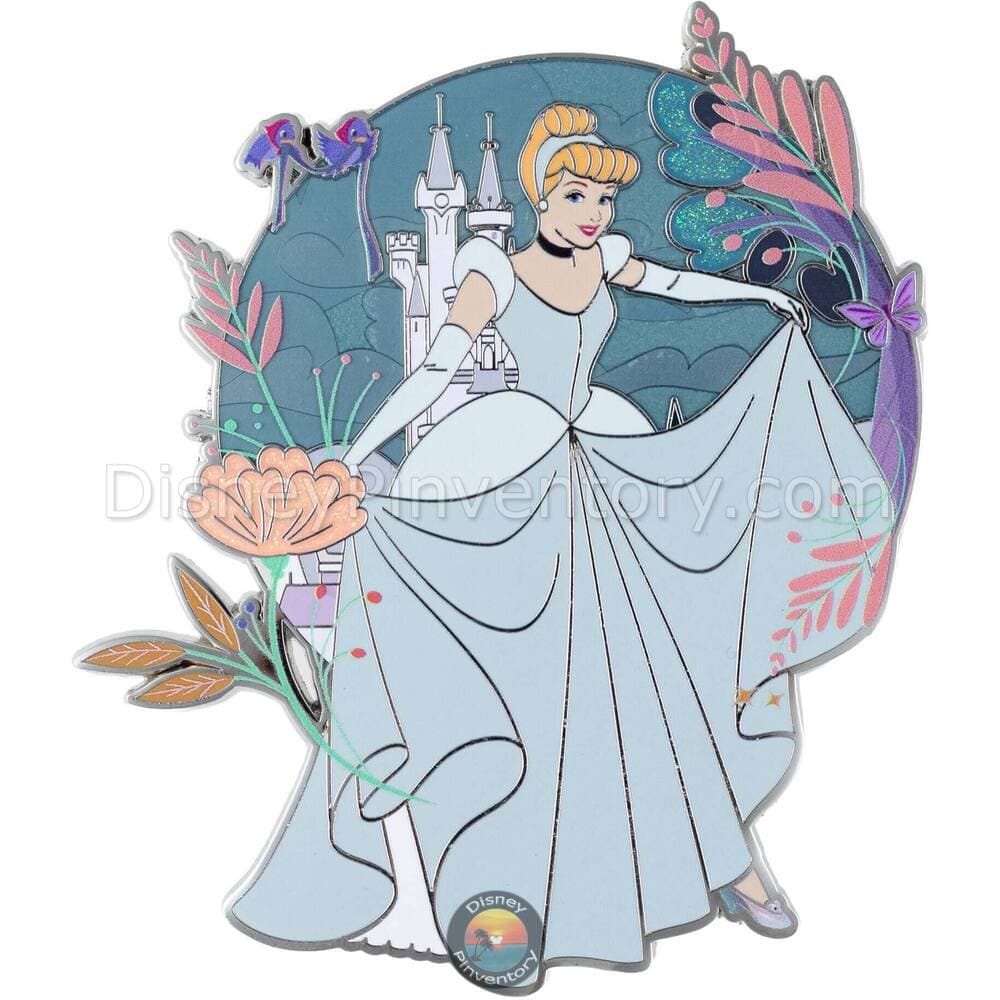 Disney Princess Cinderella Royal Bloom Castle Pin - PALM Exclusive - Pin 47202