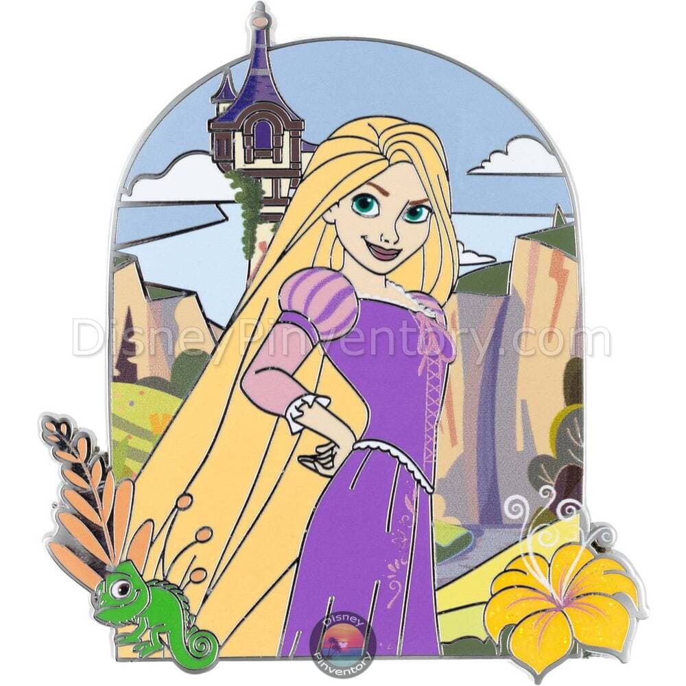 Disney Princess Rapunzel Royal Bloom Castle Pin - PALM Exclusive - Pin 47203
