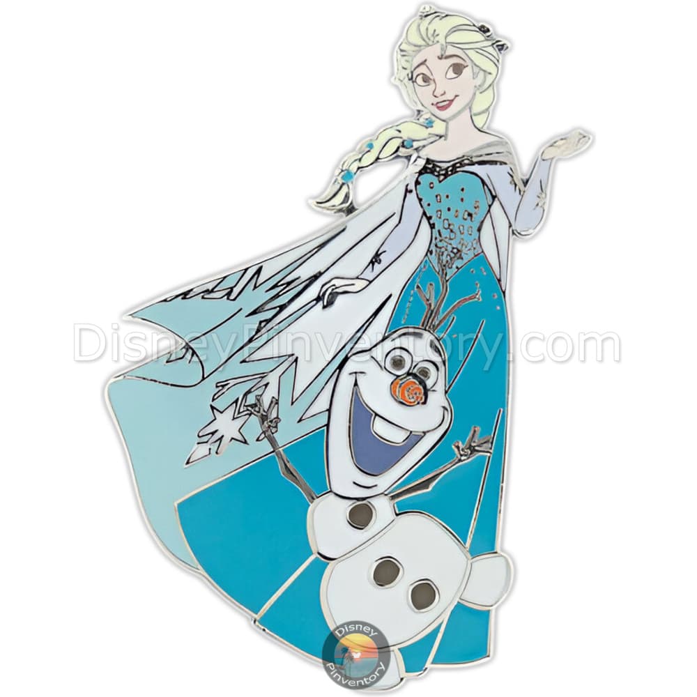 Elsa and Olaf Pin - Stewpins Exclusive - Pin 47220
