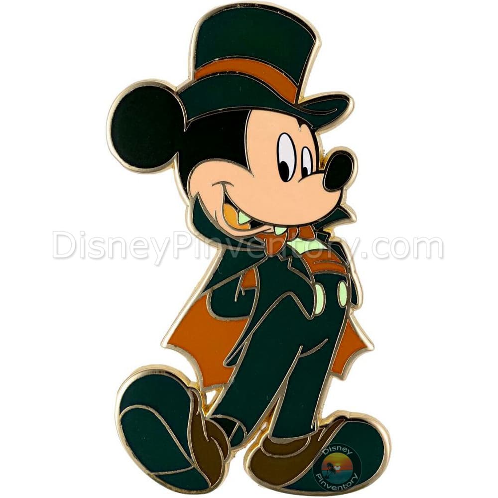 Pink a la Mode TRICK OR TREAT Pin Bag - Dracula Mickey Only - Pin 47343