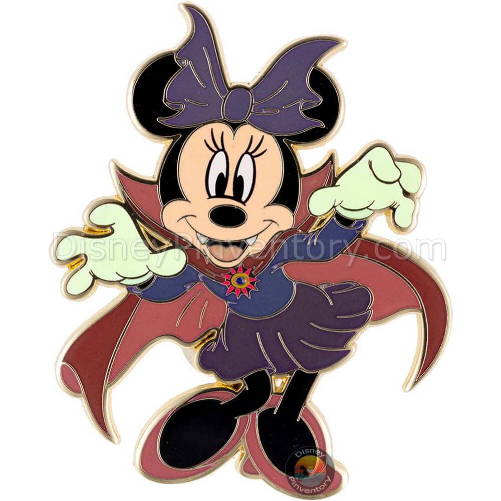 Pink a la Mode TRICK OR TREAT Pin Bag - Vampire Minnie Only - Pin 47344