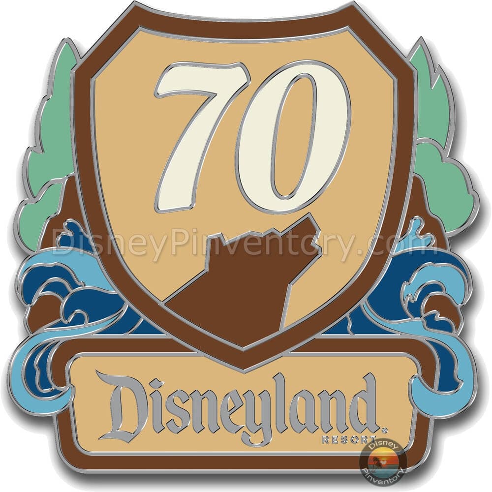 D23-Exclusive Disneyland 70th Anniversary Destinations Pin Set - Grizzly Peak - Pin 47408