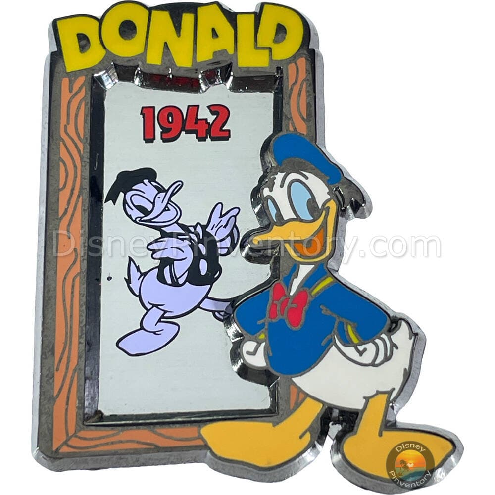 In The Mirror Pin Series - Donald Duck 1942 - Disney Store Japan - Pin 47415