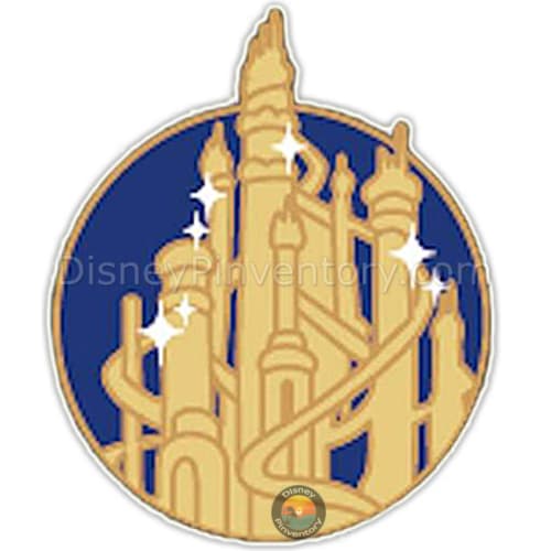 Disney The Little Mermaid Mini Micro Mystery Pin Set - Ariel's Castle - PALM Exclusive - Pin 47509